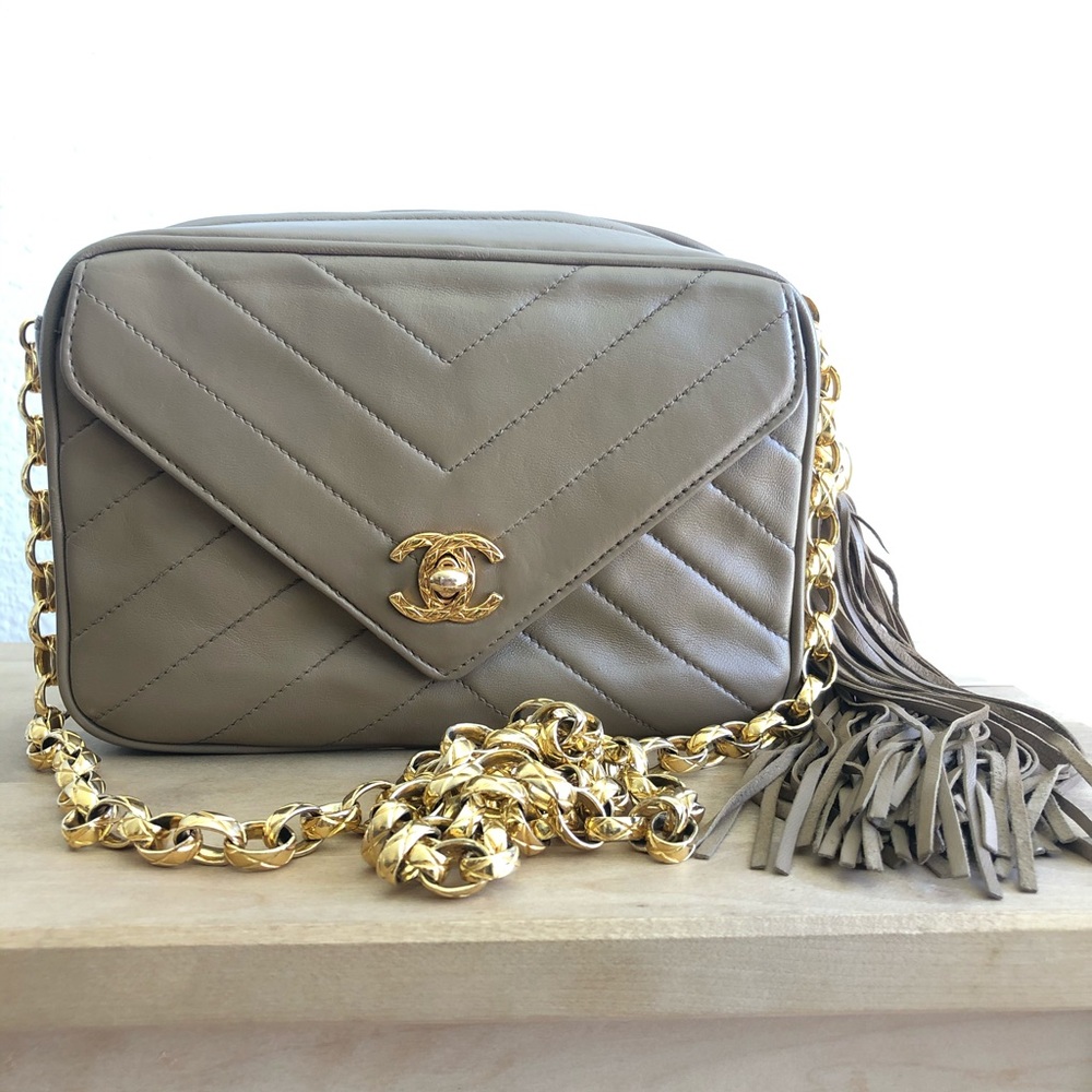 Vintage Chanel camera bag